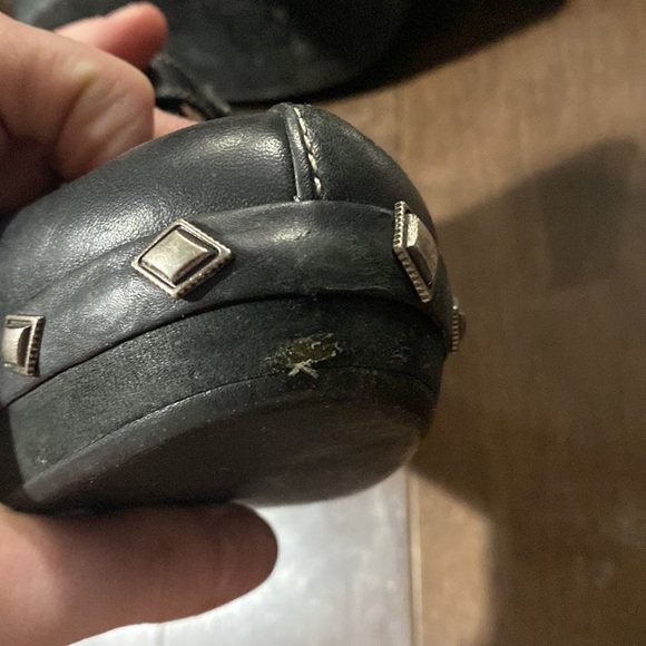 COLE Haan Tovah Studded Heeled Mules Clogs size 8 - Picture 5 of 7